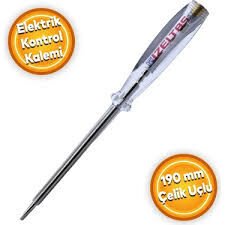 İzeltaş Kontrol Kalemi 190 mm (Yildiz Uç)