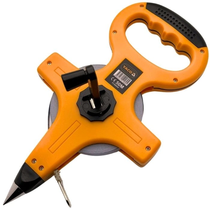 Arazi Tipi Çelik Şerit Metre 50 Mt Yaco