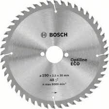 Bosch Optilin Eco 190x30 mm 48 Dis Daire Testere Biçagi-2608644377