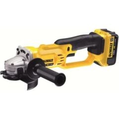 Dewalt DCG412M2-QW Şarjlı Avuç Taşlama 18V/4.0 Ah Li-Ion Çift Akü