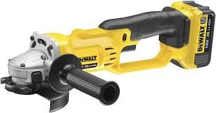 Dewalt DCG412M2-QW Sarjli Avuç Taslama 18V/4.0 Ah Li-Ion Çift Akü