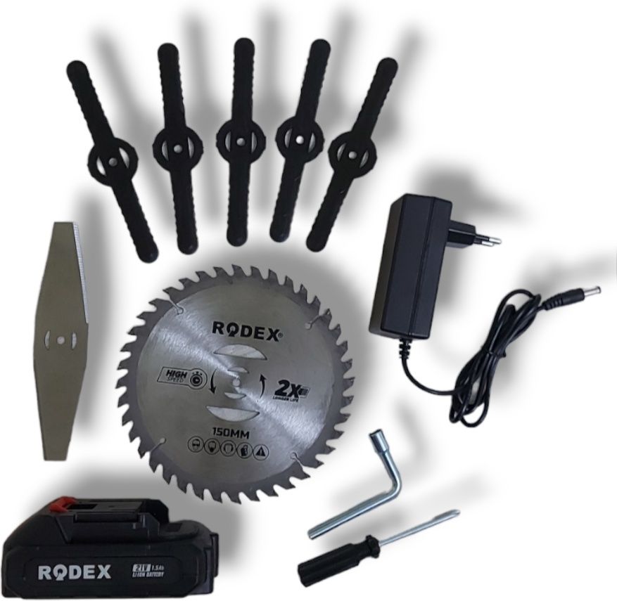 Rodex RDX9021 Akülü Çim Kenar Kesme
