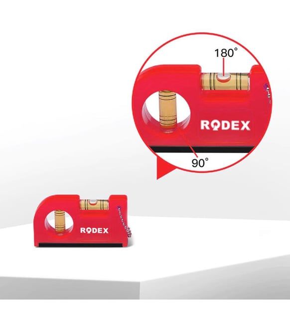 Rodex Mıknatıslı Mini Su Terazisi 85 mm