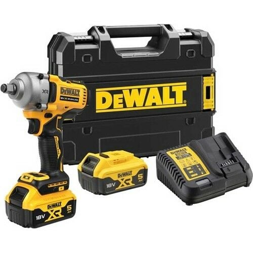 Dewalt DCF891P2T 18V 5.0AH Li-ion Kömürsüz Çift Akülü Somun Sıkma