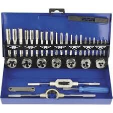 33 Parça M3-M12 Hss Kılavuz Pafta Takımı