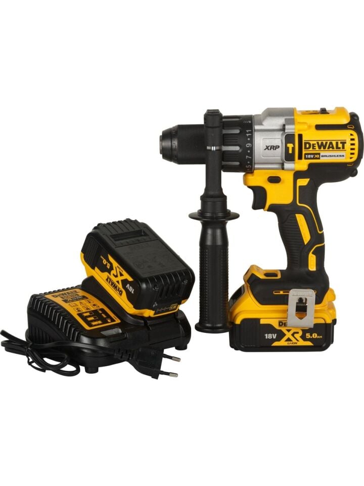 Dewalt DCD996P2 18V/5.0Ah Li-ion Çift Akülü Kömürsüz Darbeli Matkap