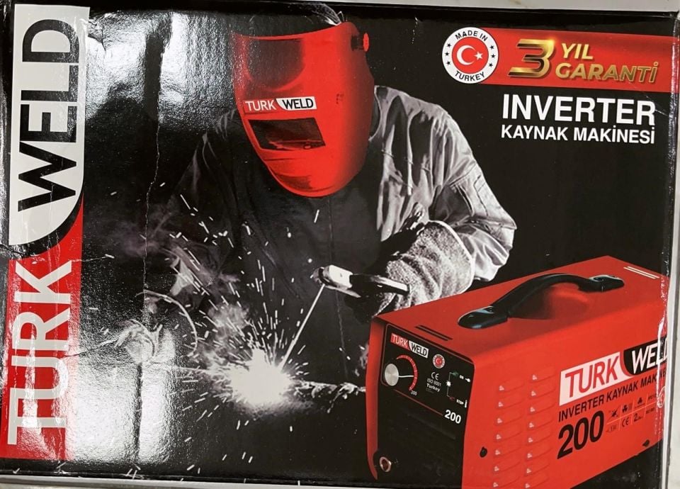 Turkweld Dijital Kaynak Makinesi T200 Amper