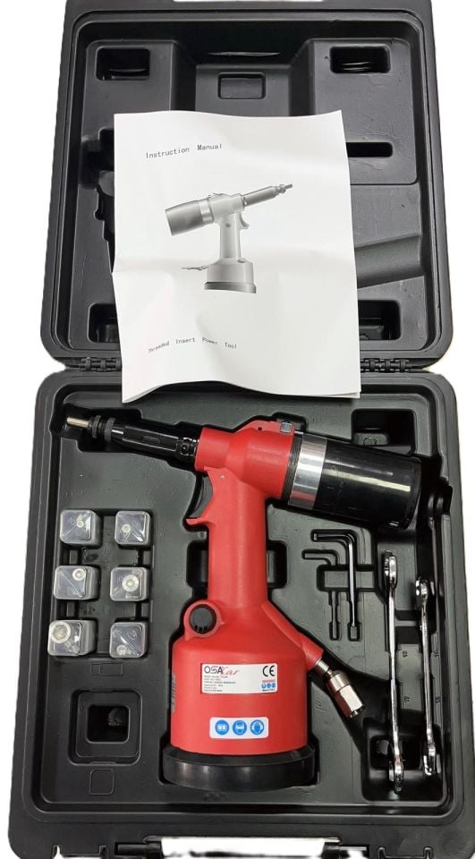 Osacar M3-12 Havalı Somun Perçin Makinesi