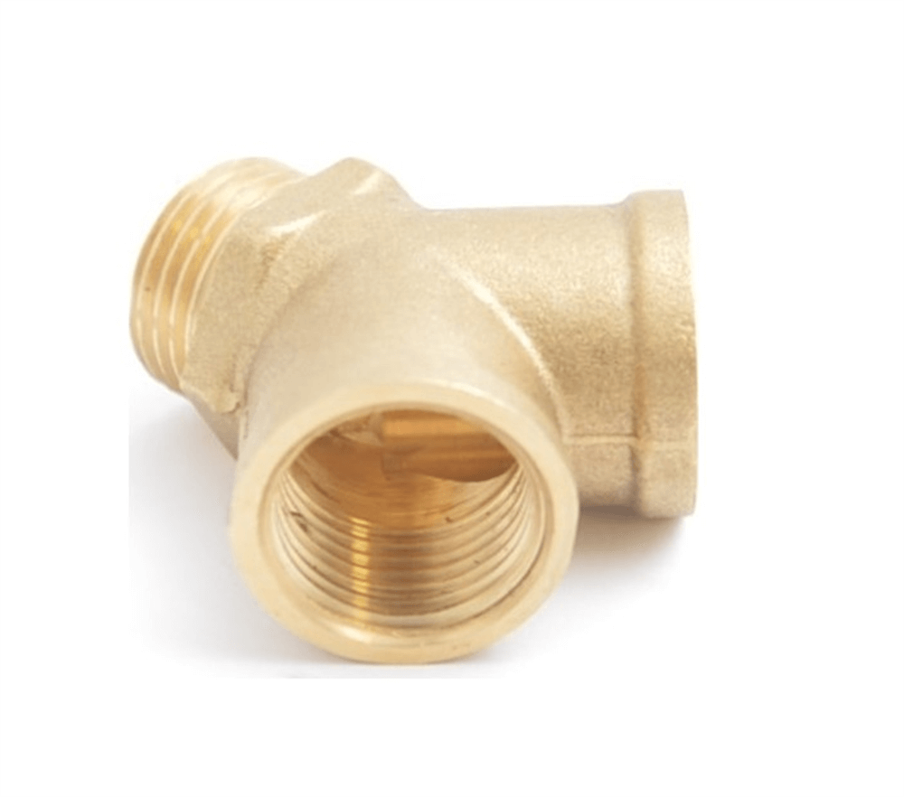 Sarı Pirinç ikili Çatal 1/2 Y