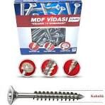 Mdf Vidasi 3,5 ve 4mm - 50 mm 500adet