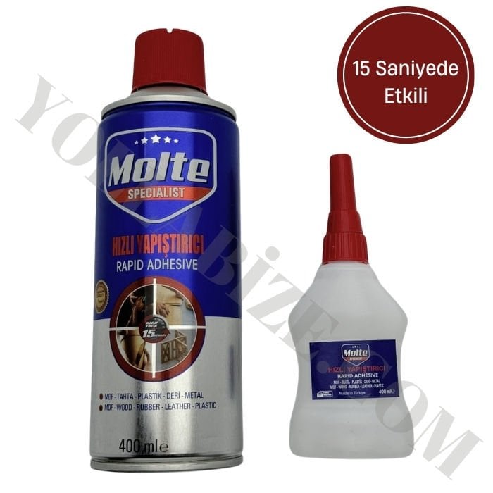 Hızlı Yapıştırıcı Seti 400 Ml Molte