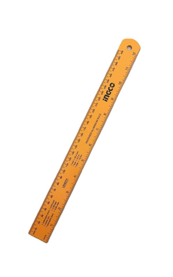 İngco Alüminyum Cetvel 30 Cm Hsr23002