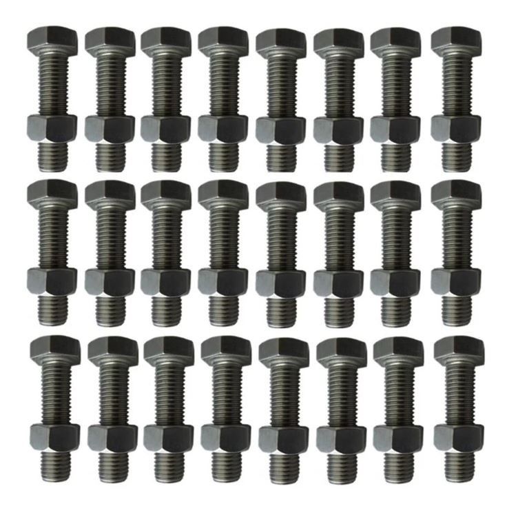 Çapa Makinası Bıçak Civata Takımı 24 Takım M10-3 Cm