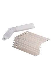 Maket Biçagi Falçata Agzi Yedegi Kalin 0.5x18mm 100 Adet