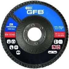Flap Disk Zimpara 115mm Gfb 10 Adet Zirkonyum