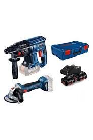Bosch Gbh 180-LI + GWS 180 Li Akülü Kırıcı Delici ve Taşlama Seti 2'li 18 Volt Box