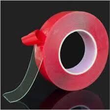 Çift Taraflı Şeffaf Silikon Bant 18MM*2 Metre